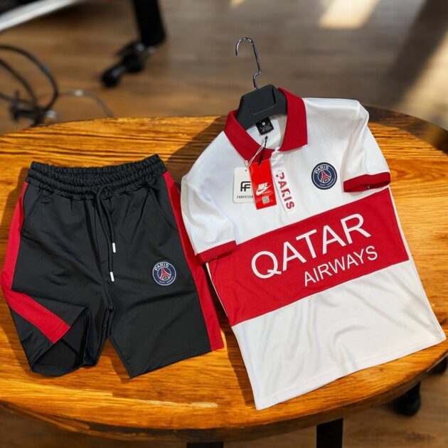 طقم PSG أبيض اللون