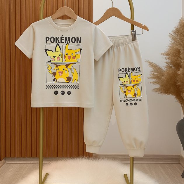طقم البوكيمون للأطفال