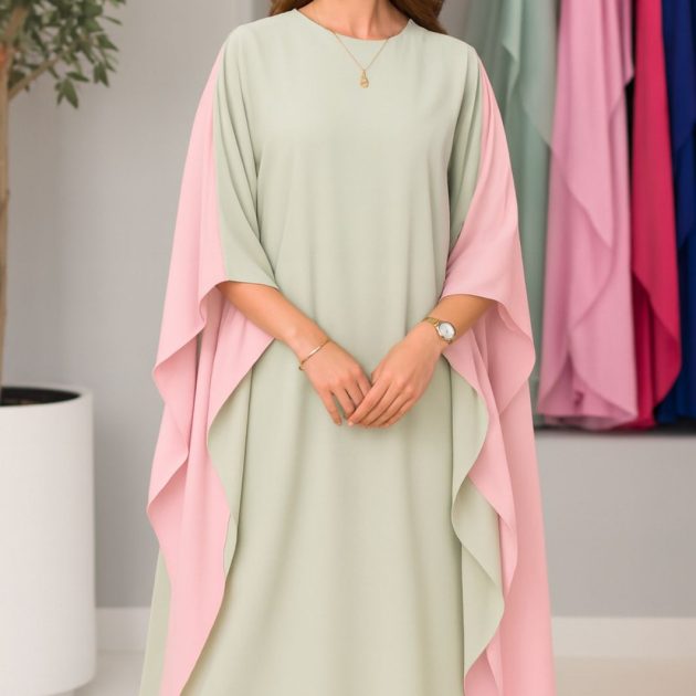 Chiffon Layer Abaya - 2 Layers
