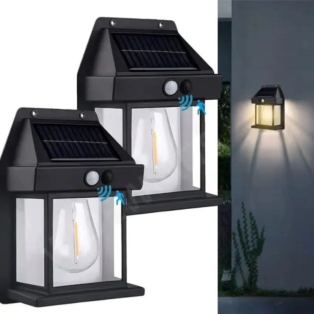 Lampe d'extérieur avec détecteur de mouvement
