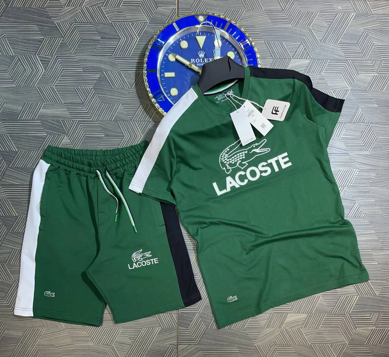 ⁦طقم صيفي من لاكوست⁩ - الصورة ⁦3⁩