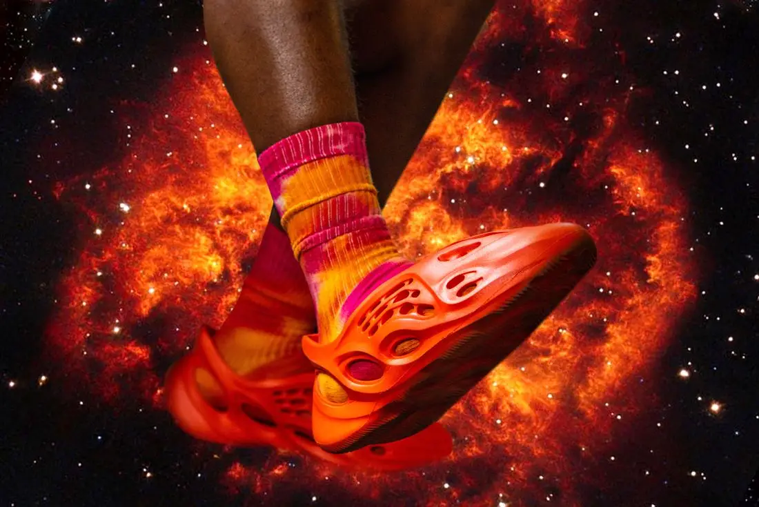 ⁦حذاء الفوم رانر برتقالي⁩ - الصورة ⁦5⁩