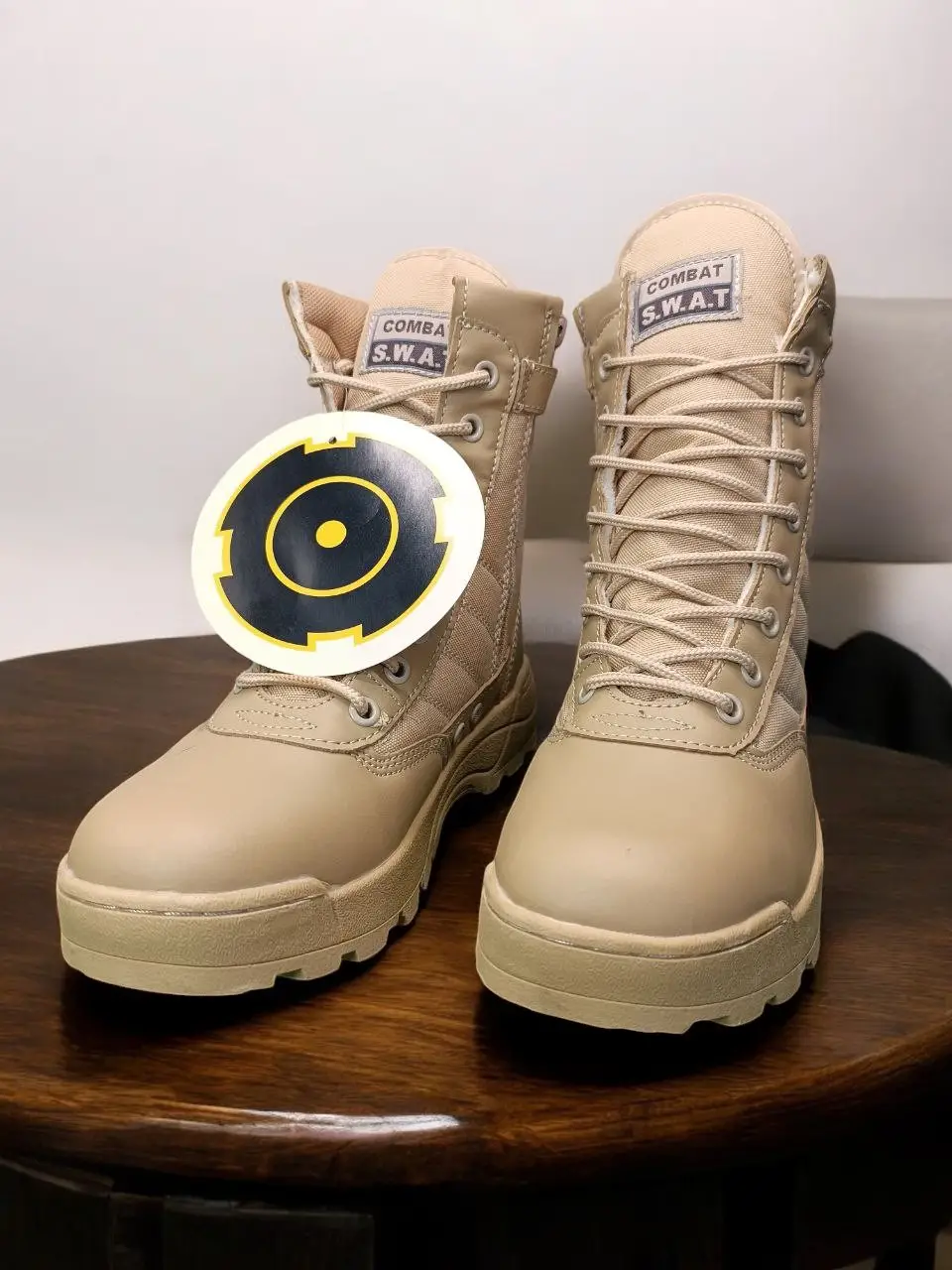 ⁦حذاء  S.W.A.T COMBAT beige⁩ - الصورة ⁦5⁩