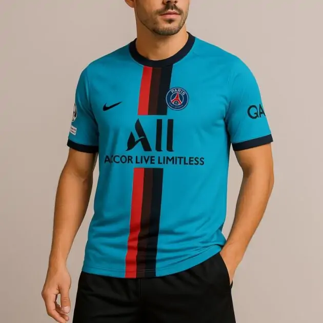 طقم نادي Paris Saint-Germain أزرق اللون