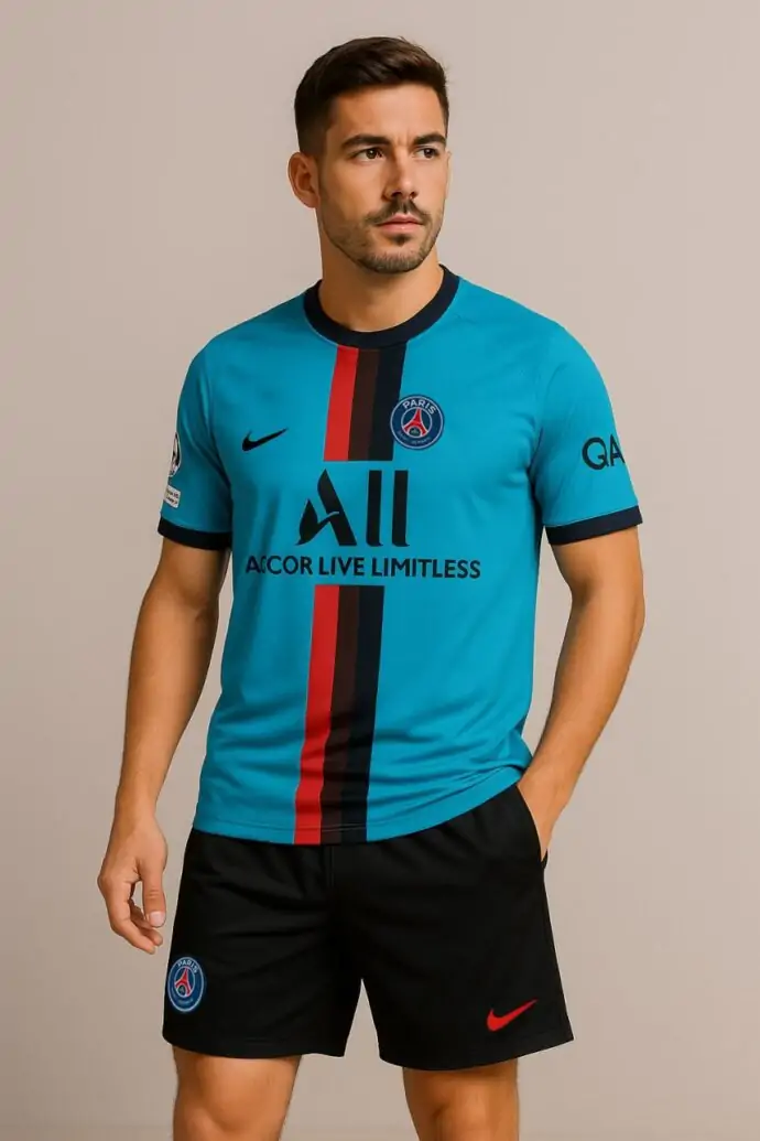 طقم نادي Paris Saint-Germain أزرق اللون