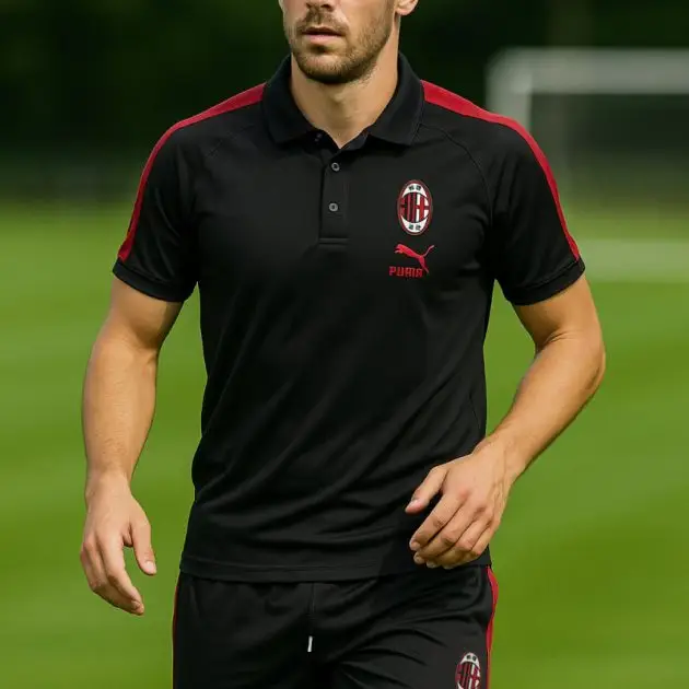 طقم نادي ميلان اللون الأسود