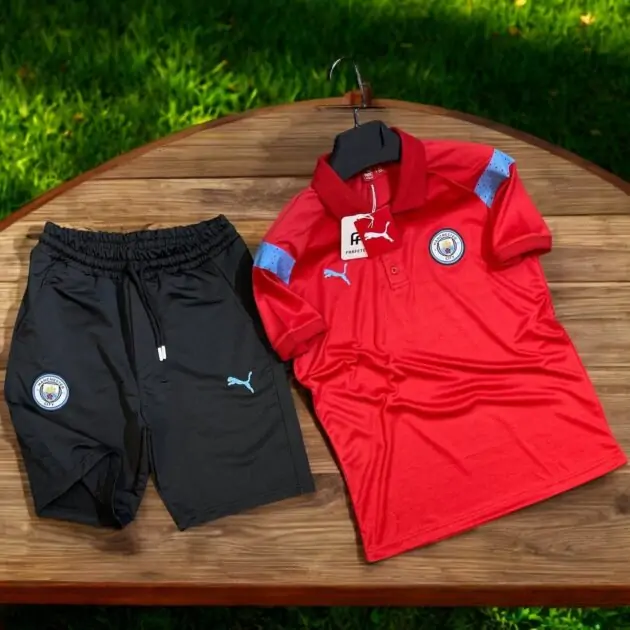 طقم نادي Manchester City لون أحمر