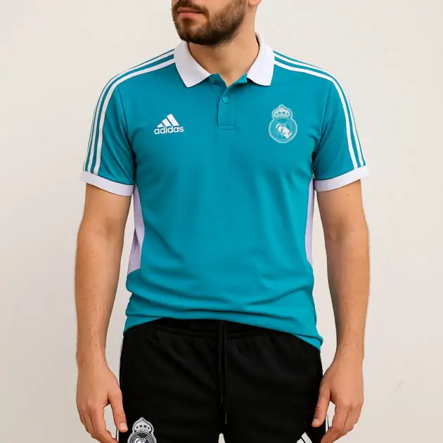 طقم ريال مدريد أزرق سماوي