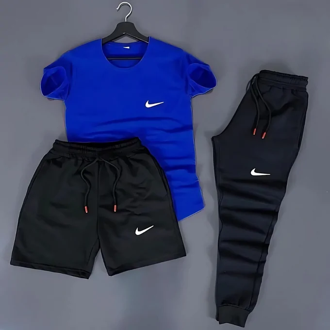⁦t-shirt + pantalon + short NIKE⁩ - الصورة ⁦3⁩