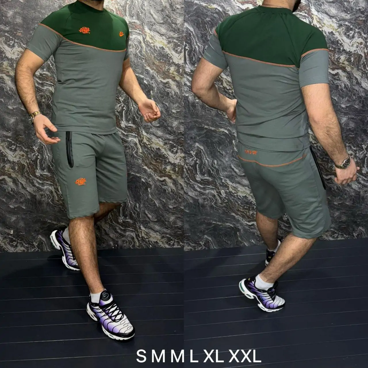 ⁦أُنسُمبل رجال صيفي أنيق⁩ - الصورة ⁦2⁩