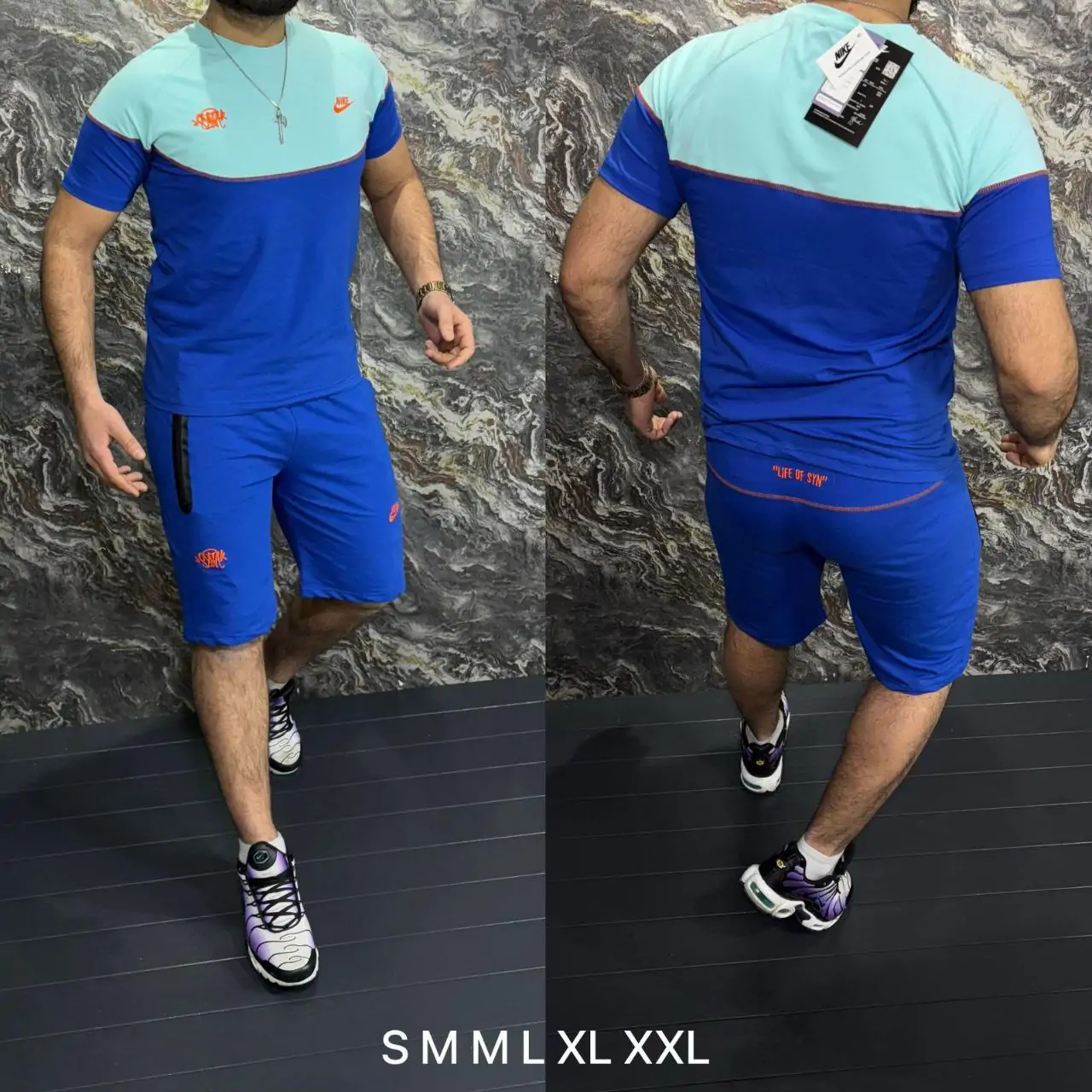 ⁦أُنسُمبل رجال صيفي أنيق⁩ - الصورة ⁦3⁩