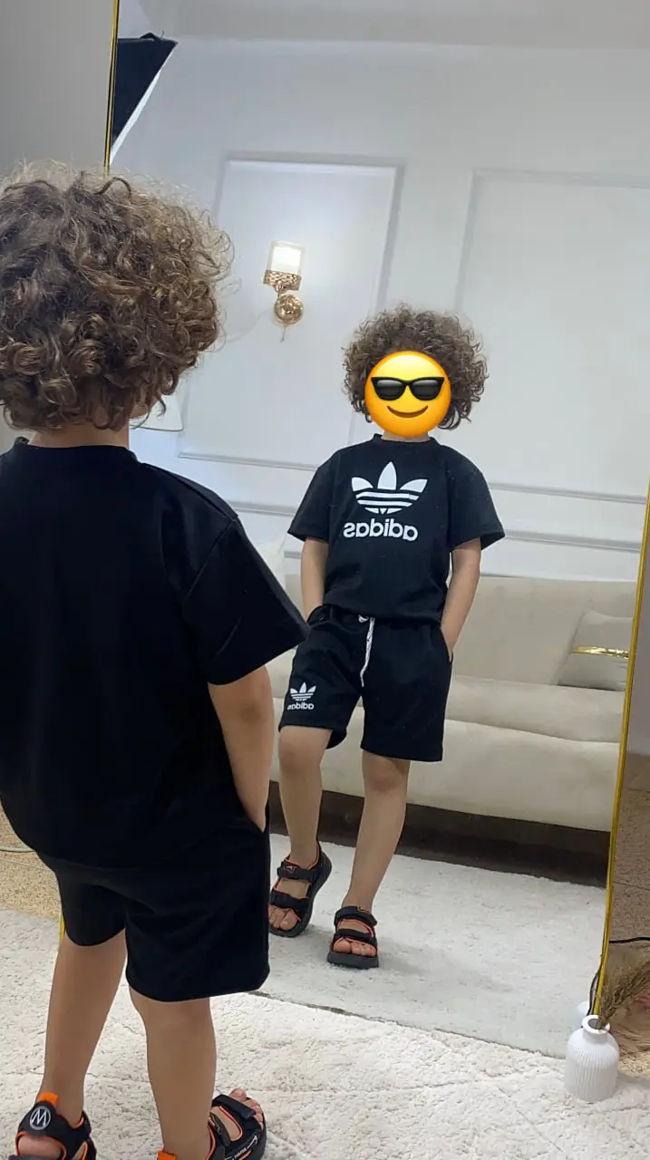 ⁦اونصومبل صيفي اديداس للأطفال⁩ - الصورة ⁦12⁩