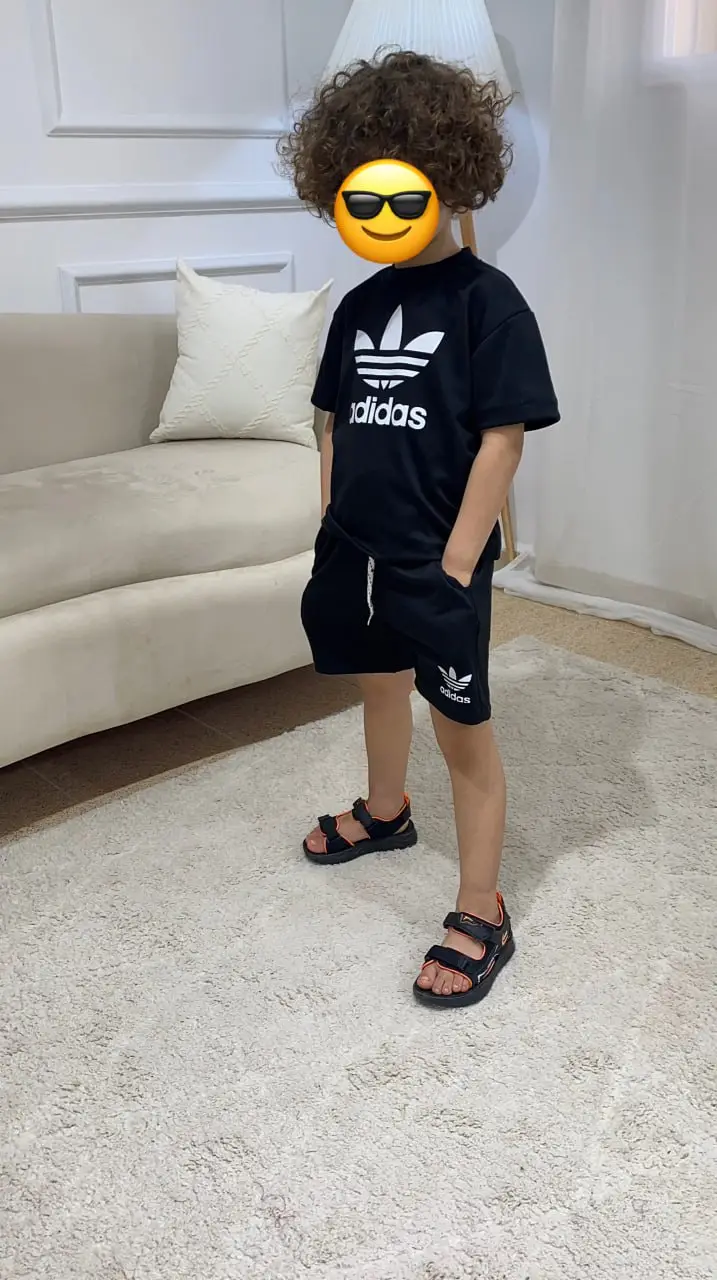 ⁦اونصومبل صيفي اديداس للأطفال⁩ - الصورة ⁦10⁩