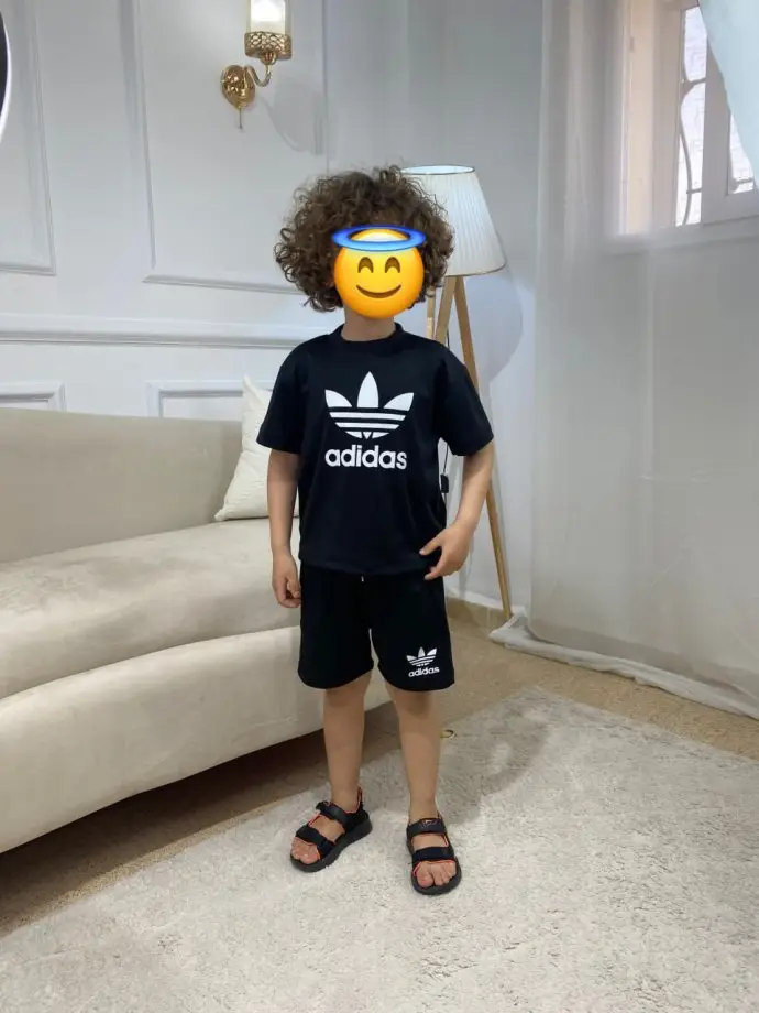 ⁦اونصومبل صيفي اديداس للأطفال⁩ - الصورة ⁦9⁩