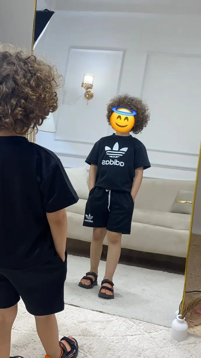 ⁦اونصومبل صيفي اديداس للأطفال⁩ - الصورة ⁦7⁩