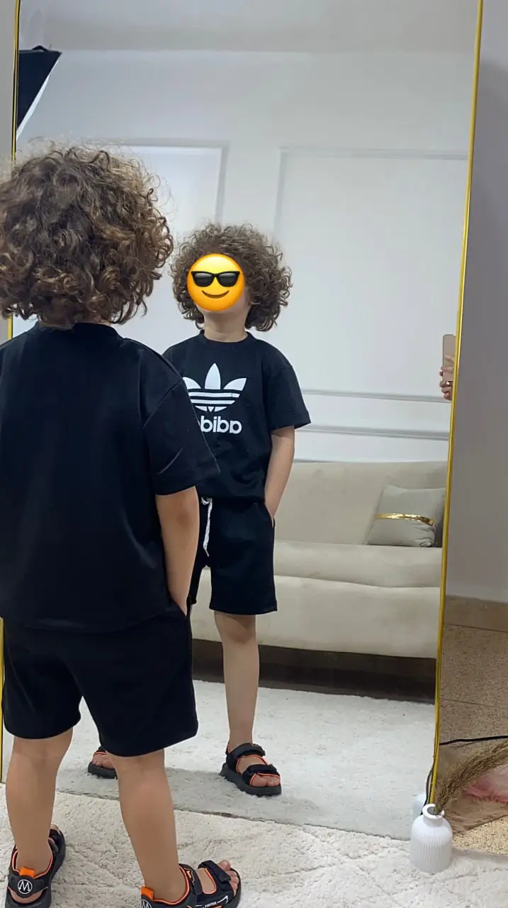 ⁦اونصومبل صيفي اديداس للأطفال⁩ - الصورة ⁦5⁩