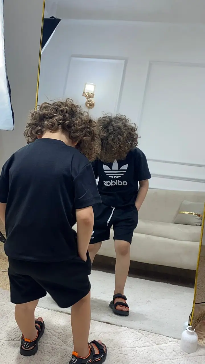 ⁦اونصومبل صيفي اديداس للأطفال⁩ - الصورة ⁦4⁩