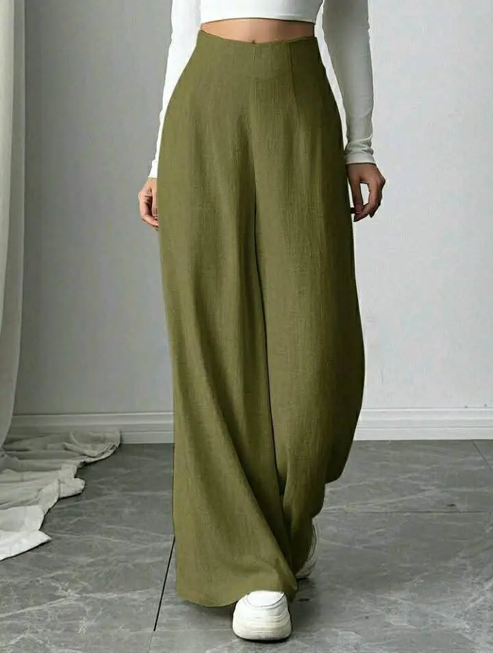 ⁦Pantalon évasé⁩ - الصورة ⁦3⁩