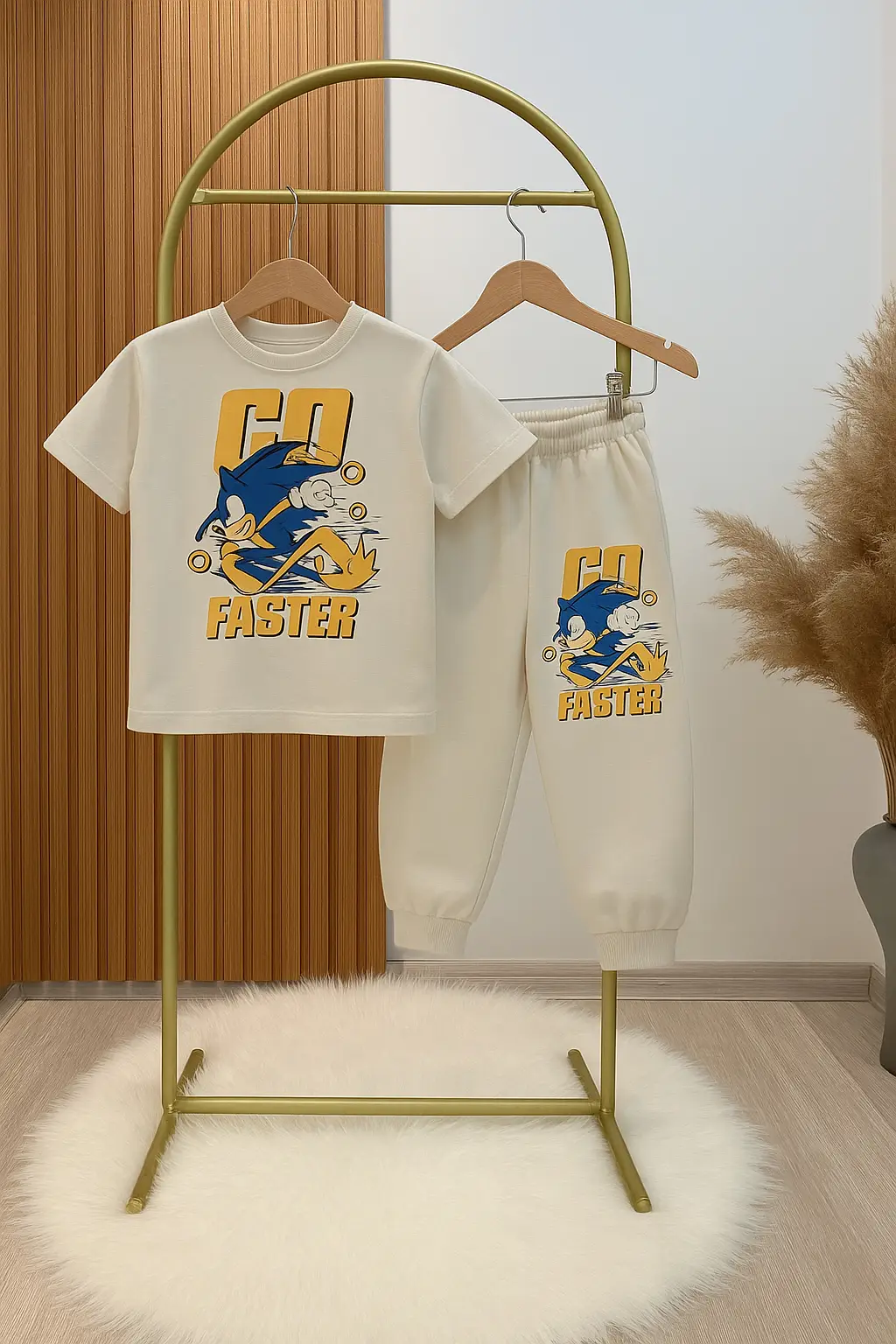 ⁦طقم Sonic الصيفي للأطفال⁩ - الصورة ⁦2⁩