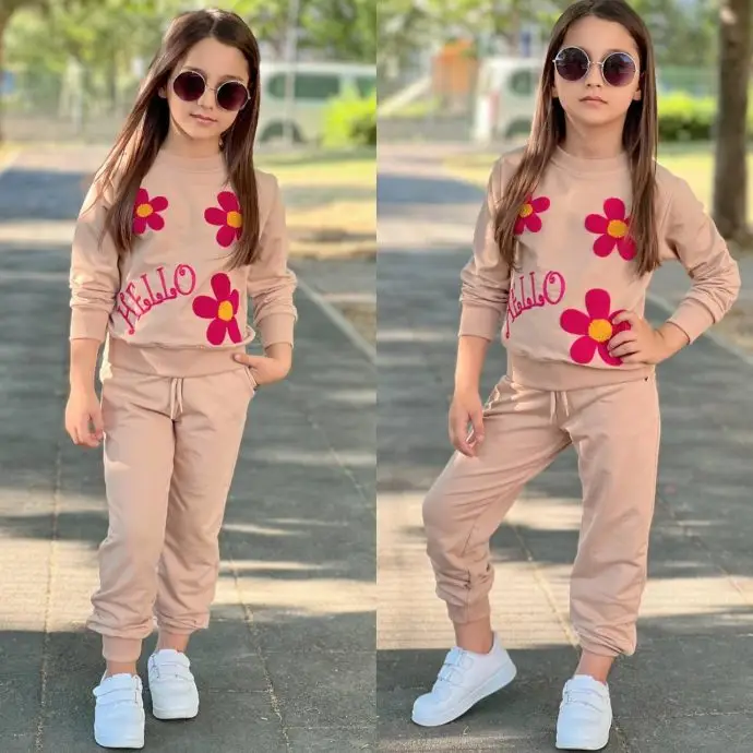⁦طقم بنات HELLO⁩ - الصورة ⁦9⁩