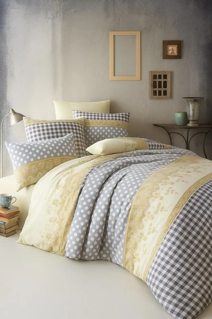 ⁦طقم مفروشات السرير 6 قطع⁩ - الصورة ⁦2⁩