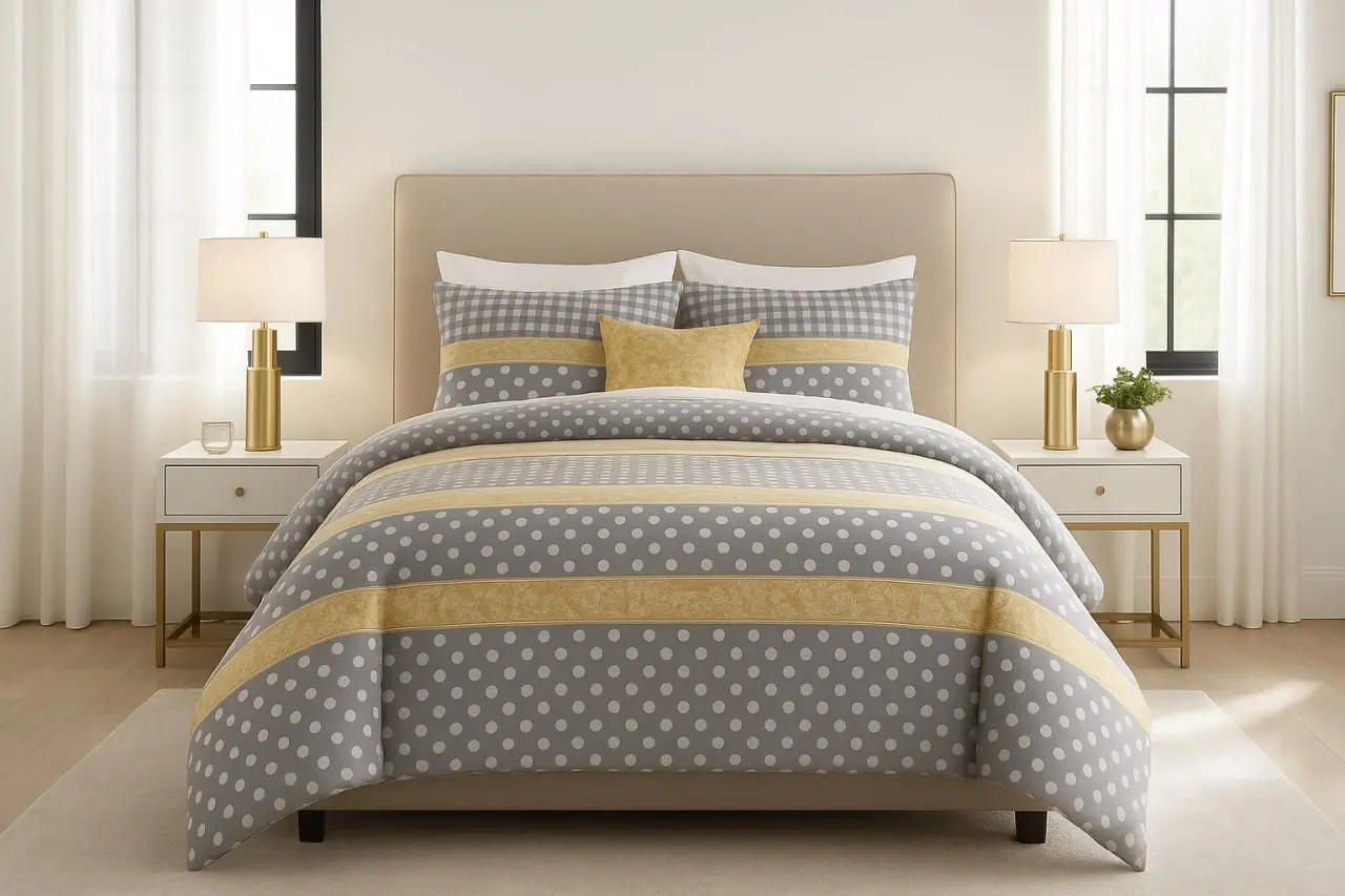 ⁦طقم مفروشات السرير 6 قطع⁩ - الصورة ⁦4⁩