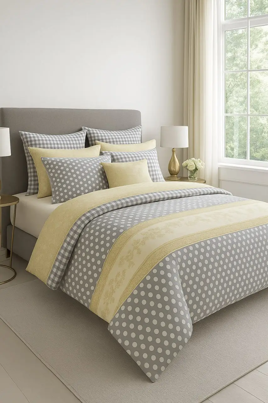 ⁦طقم مفروشات السرير 6 قطع⁩ - الصورة ⁦5⁩